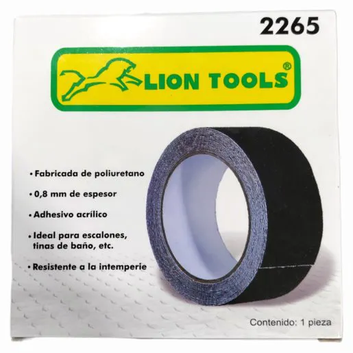 CINTA ANTIDERRAPANTE 2" 50,8 mm x 5 m