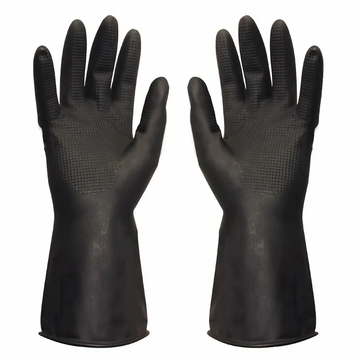 GUANTE LATEX NEGRO INDUSTRIAL CHICO