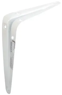 MENSULA DE ACERO 6" X 8" BLANCA
