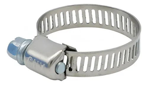 ABRAZADERA SIN FIN DE ACERO INOXIDABLE 1/4" - 5/8"