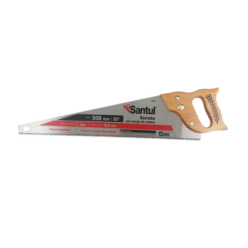 SERROTE CON MANGO DE MADERA 20"