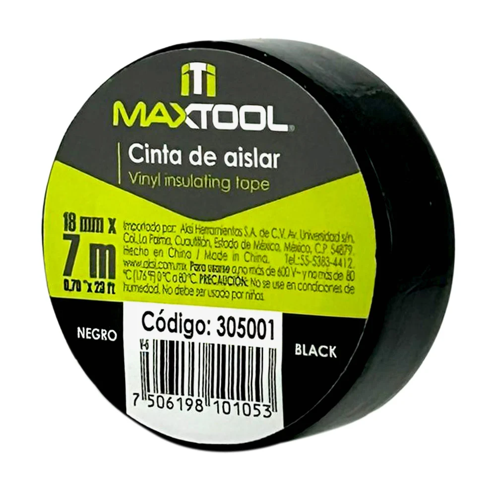 CINTA DE AISLAR 18 MM X 7 M