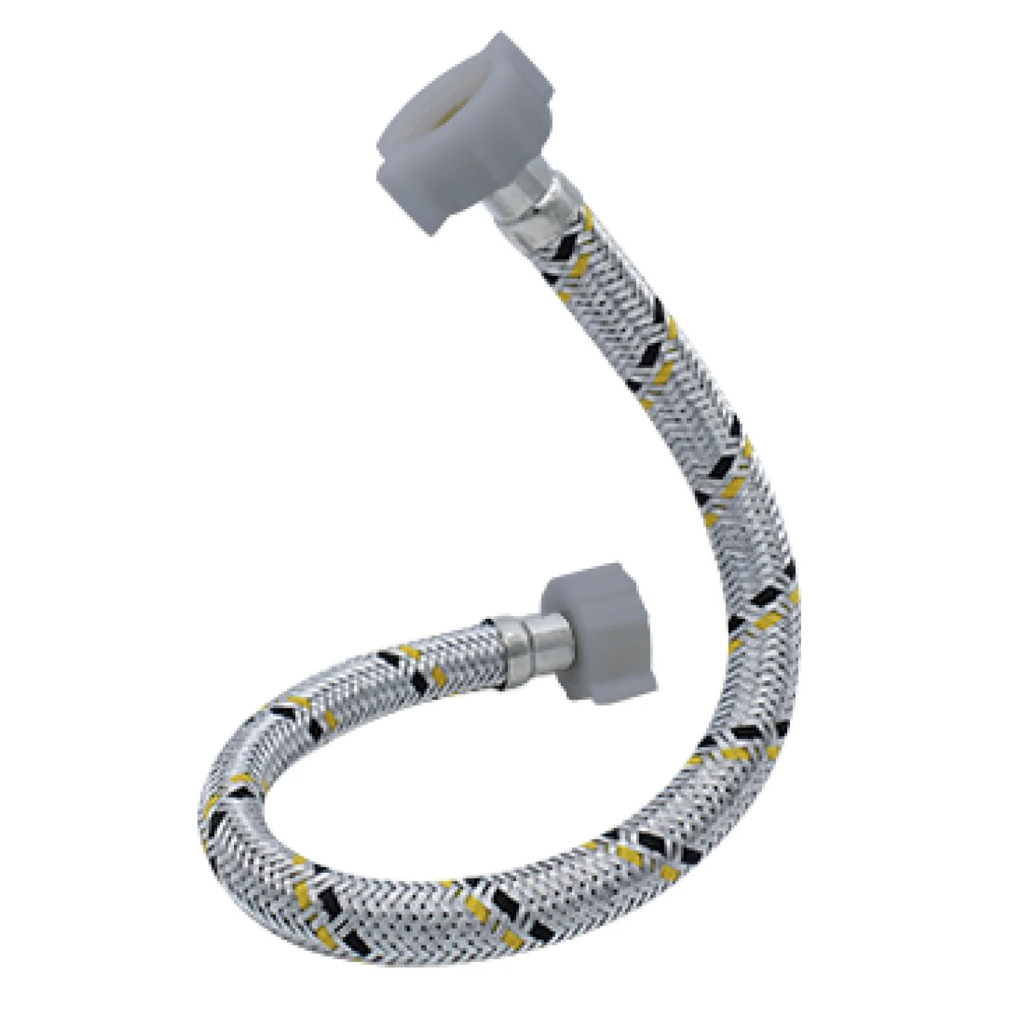 MANGUERA POLI-ACETAL PARA FREGADERO 1/2" X 1/2" X 55 CM