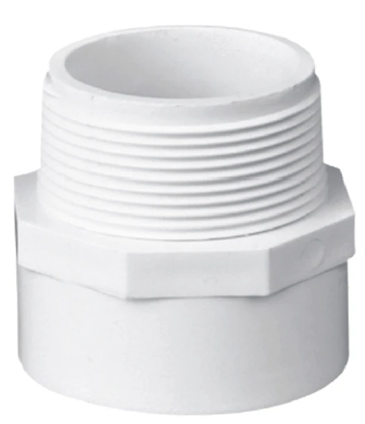 ADAPTADOR MACHO 1" PVC
