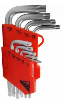 JUEGO DE 9 LLAVES TORX