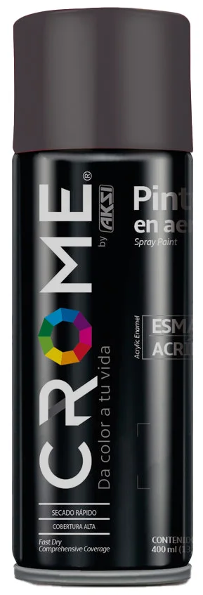 PINTURA EN AEROSOL NEGRO MATE PA-805