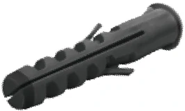TAQUETE DE PLASTICO 1/4"