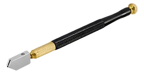 Corta vidrio profesional diamante Mango metálico