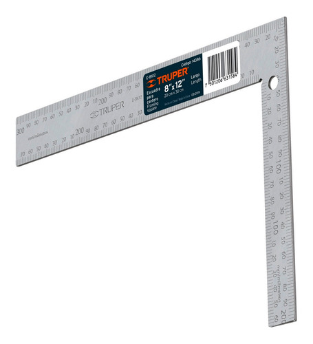 ESCUADRA PARA CANTERO 8" X 12"