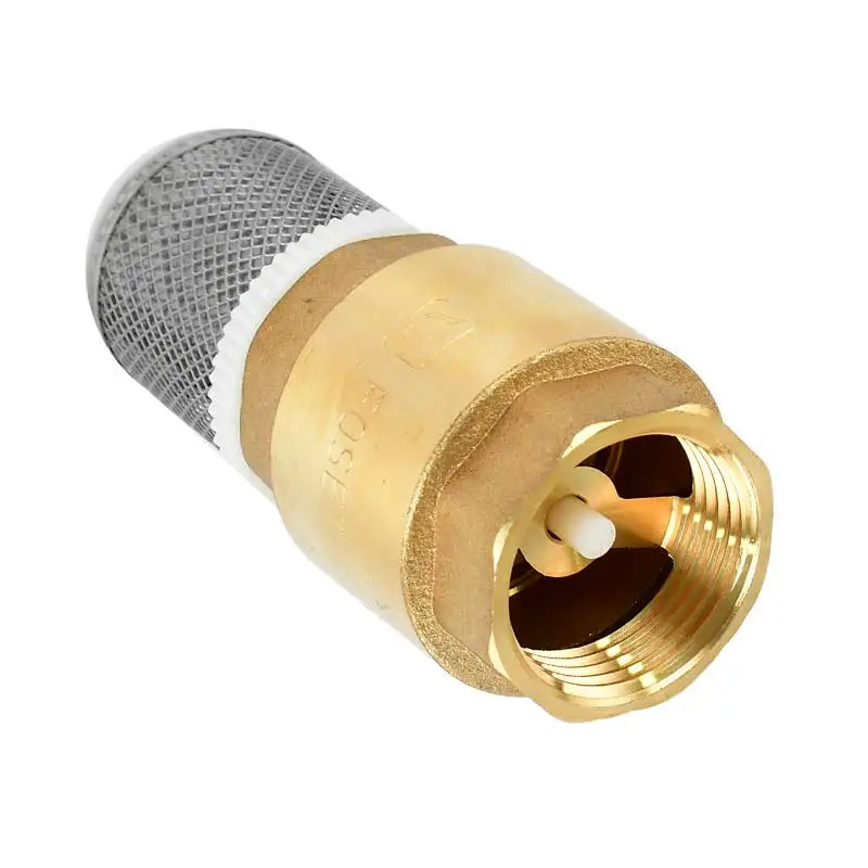 VALVULA DE PIE PICHANCHA REJILLA LATON 3/4"