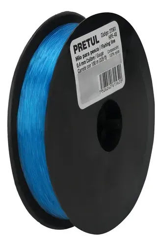 HILO PARA PESCA AZUL 0.6MM 100M