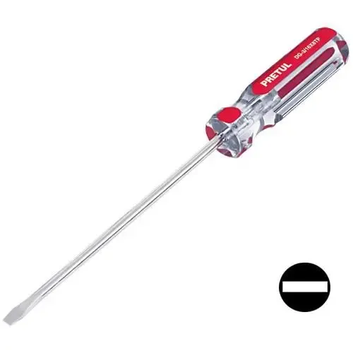 DESARMADOR PLANO 1/8" X 4" PUNTA MAGNETIZADA